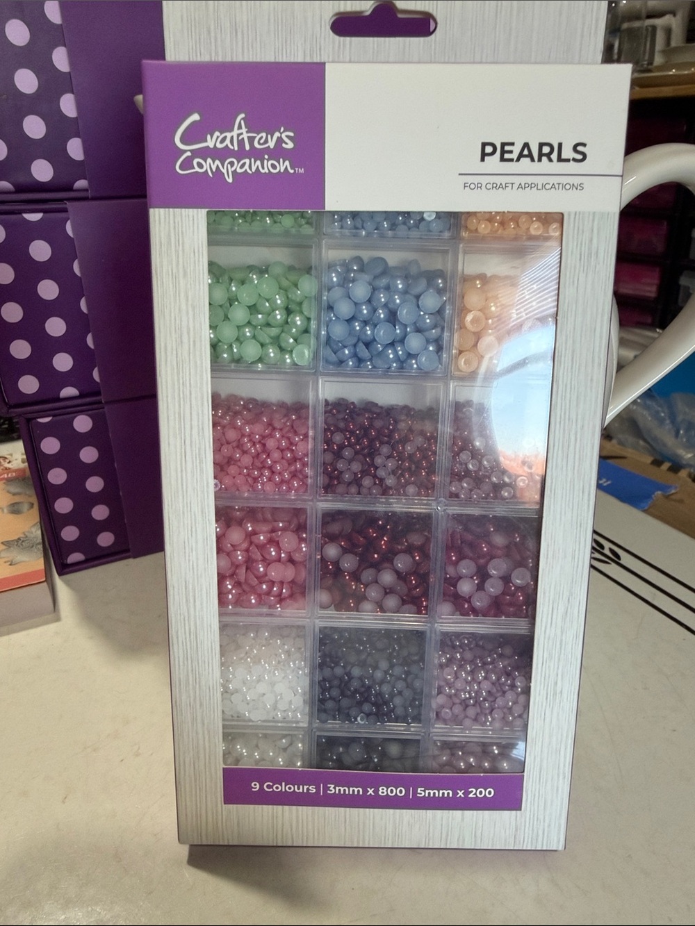 Crafters Companion Pearls Embellishment Pack